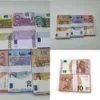 5 suministros para la fiesta de la bola de películas Banknote 5 10 20 50 dólares Euros Realistic Toy Bar Props Copia Moneda Faux-Billets 100 PCS/PACKZK8GT5LC