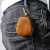 Accessoires Original Japanese Youth Coin Sac Cowhide Small Purse Purse Purse Purse Sac à glissière Bluetooth Headset Bag Sac Key