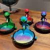 Asstruys Exquise Alien Creative Astray Resin Ashtrayportable Resin Starry Sky 1 PC T240422