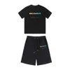 Designer T Shirt Trapstar Top Tracksuits Men 3D Embroidery Woman Fashion Cotton Summer Tee Brand Set S-XXL Size