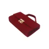 Bags 2022 New Design Fashion Velvet Clutch Bag Pure Color Lady Woman Girl Female Evening Bags