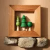 Blocs 1set en bois de simulation naturelle arbre Toys en bois pour enfants Montessori jeu éducatif jouet chambre bébé décoration bébé cadeaux