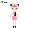 Poupées nouvelles kawaii licorne en peluche jouet mignon metoo peluche poupée animal en peluche oreiller doux bébé toys pour enfants cadeau d'anniversaire