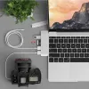 Hubs USB3.0 Hub pour MacBook Pro Typec 3.1 à HDMICOMPATIBLE 4K Convertisseur USB C vers McIro SD SDHC MMC TF Carte Reader Adapter