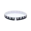 100 st piano key silicone gummi armband bra att använda i alla fördelar gåva för musik fans321v