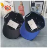 Projektantka baseballowa litery damskie haftowane czapki piłkarskie unisex sport Ulubione okrycie słoneczne krem ​​przeciwsłoneczny bez pudełka