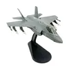 1 72 F-35A Diecast Fighter Model Kids Doross Kolekcja zabawek Ozdoba retro samolot do biurowy bar do sypialni salon 240417