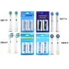 Heads New 16/20pcs Electric Toothbrush Replacement Brush Heads for Oral B Sensitive Brush Heads Bristles D25 D30 D32 4739 3709