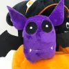 Dolls 5 PCs/Definir Halloween Pluxh Toy Pillow Soft Pumpkin Cushion Demon Bat Spider Moon Candy Backed Doll Lovely Kids Birthyday Gifts