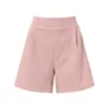 Women's Pants Capris Women Pants Summer High Waist Shorts Casual Comfortable Elastic Waist Loose Shorts With Pockets Pantnes Cortos Ropa Mujer Y240422