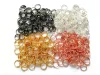 Pärlor 1000pcs delade ringar med 4 färger i 8mm