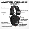 Accessoires Ohrschützer aktiver Kopfhörer zum Aufnehmen elektronischer Hörschutz Ohrschutz -Schützräuschreduzierung aktiver Jagdkopfhörer