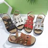 Casual Shoes Women Flat Open Toe Beach Sandals 2024 Women's Low Heel Wedges Woman Summer Footwear Red