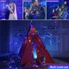 Party Decoration 5/10pcs Luminous Bobo Balloon Transparent LED Light Up Balloons Helium blinkande ballonger för fest födelsedag bröllopsdekoration T240422