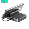 Hubs USB C Hub Docking Station Telefonständer Dex Pad Station USB C an HDMicompatible Dock -Ladegerät für MacBook für Samsung