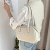 korean style chic oil wax texture armpit bag versatile shoulder bag Bost pillow women's bag large capacity handbag M7wA#