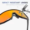 Lunettes de soleil Kapvooe Cycling Sunglasses Sungasses Mtb Road Glasshes Man UV400 Goggles Outdoor Bicycle Eyewear Bike Goggles Sports Eyeses Femmes