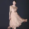 Sumpant Elegancka damska sukienka z krótkim rękawem