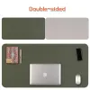 Restos 40x80cm Doublesidided Leather Mouse Pad Extra Grande Pad Pad Pont