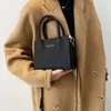 Schoudertassen vintage stenen crossbody patroon klein pu leer voor vrouwen 2024 winter tas tas dames handtassen en portemonnees meisje