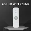 Routrar låst upp ZTE 150m LTE 4G USB WiFi Dongle med antennbil Wingle Mobile WiFi Router Wireless Modem med Sim Card Home