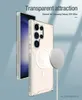 Случаи сотового телефона Nillkin для Galaxy S24 Ultra / S24 Plus / S24 5G Case TPU Magnetic Adapt Magsafe Phone Back Cover