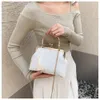 weißer chinesischer Stil Handtasche Fi chinesischer Stil Seidentuch Quadratbeutel Elegante Quasten -Umhängetasche 51JT#
