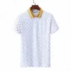Designers Mens Polos Shirts for Man Fashion Focus Embroidery Garter Snakes Little Bees Printing Pattern Clothes Cottom Clothing Tees