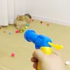 Oyuncaklar Cat Toys Interactive Launch Eğitimi Yaratıcı Yavru Mini Pompomlar Oyunlar Streç Peluş Top Oyuncaklar Kedi Malzemeleri Evcil Aksesuarlar