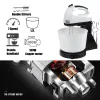 Mixers 1.7L 7 Speed Electric Machine Food Mixer Table Stand Cake Dough Mixer Handheld Egg Beater Blender Baking Whipping Cream Machine