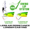 Accessories SFT 90S 13g ARC Sinking Minnow Fishing Lures Swing Lip System 8g Floating Wobblers Swiftbaits Tackle For Bass Trout Pike Bait