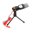 Microphones Desktop Stereo Condenser Microphone SF666 + Tripod Professional High Quality Mic For Studio Recording Computer Voice Karaoke