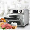 Fryers 26L Air Fryer Convection Toaster Oven Combo, Rotisserie Oven, Electric Cooker, Proofer, Dehydrator, Broiler, Roaster, Warmer