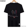 Psyco Bunny Summer Polo Casual T -shirt Heren Dames Skelet Rabbit 2024 Nieuw ontwerp Multi -stijl Menshirt Fashion Designer T -shirt paar Korte mouw Man Tops 730