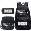 Tassen Anime Hunter X Hunter 3 stks/Set Backpack School Tassen voor meisjes Boy Laptop Travel Backpack Dames rugzakken+schoudertassen+penzak