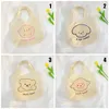 Drawstring Cute Cartoon Large Capacity Shopping Bag Shoulder Bags Tote Handbags