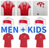 2024 Turkiet Soccer Jerseys 24 25 National Team Burak Yilmaz Kenan Karaman Hakan Calhanoglu Zeki Celik Sukur Ozan Kabak Yusuf Yazici Turquia Football Shirt Men Kids