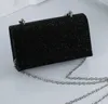bländande lyxig bankettkopplingar mode vintage party kuvertväskor glittrar brud bär på väskan på väskor