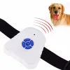 Dissuasifs ultrasonic contrôle collier chien écorce stop anti-aboiement ne dog dog dogram fournit des fournitures d'animaux de compagnie