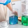 Botellas de almacenamiento Gran capacidad Lavandería en polvo Tanque Cleaning Suministros Detergente de envasado sellado con taza de medición