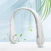 Portable Air Coolers 360 New Mini Neck 360 Rotation Portable No Bladeless Hanging Neck USB Rechargeable Air Cooler 3 Speed Mini Summer Sport Fan Y240422