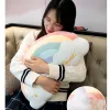 Poupées Ins Hot Candy Couleur Cloud étoile Planche de peluche Collow Collow Rainbow Crown Cushion Cushion Sofa Home Decoration Throw Pillow Toy