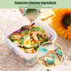 Storage Bottles Kitchen Sauce Container Squeeze Bottle Mini Seasoning Box BBQ Spice Jar Refrigerator For Salad Picnic