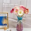 Dekorativa blommor 12st afrikanska tusenskönor Faux Bouquet Fake Home Garden Wedding Table Diy Simulation Decor Pography Props