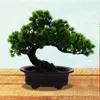 Dekorative Blumen kleine Topf Simulation Bonsai Künstliche Kiefer Home Dekoration Ornament Baum