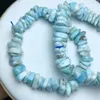 Link braccialetti naturale larimar ghiaia bracciale cristallo reiki dono di gioielli di moda di moda per donne 1 pcs