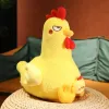 Dolls 45/55/65 cm Huggable Chicken Plush Toy Cute Chick Soft Pillow Gooded Animal Dic