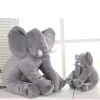 Puppen 33/40/60 cm Elefant Plüsch Kissen Säugling weich zum Schlafenkissen gefülltes Kissen Babys Spielzeuggeschenke Home Elephant Plüschspielzeug