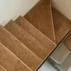 Carpets Modern Concise Solid Stair Stept Blanket Home Decor Self-Adhesive Rug Anti-slip Wool Full Mat Customized Nordic