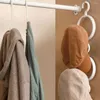 Hooks Secure Wig Storage Stand Hat Hanger Set Foldbar Organizer för vägg eller dörr visar antisläppsdesign med stor belastning